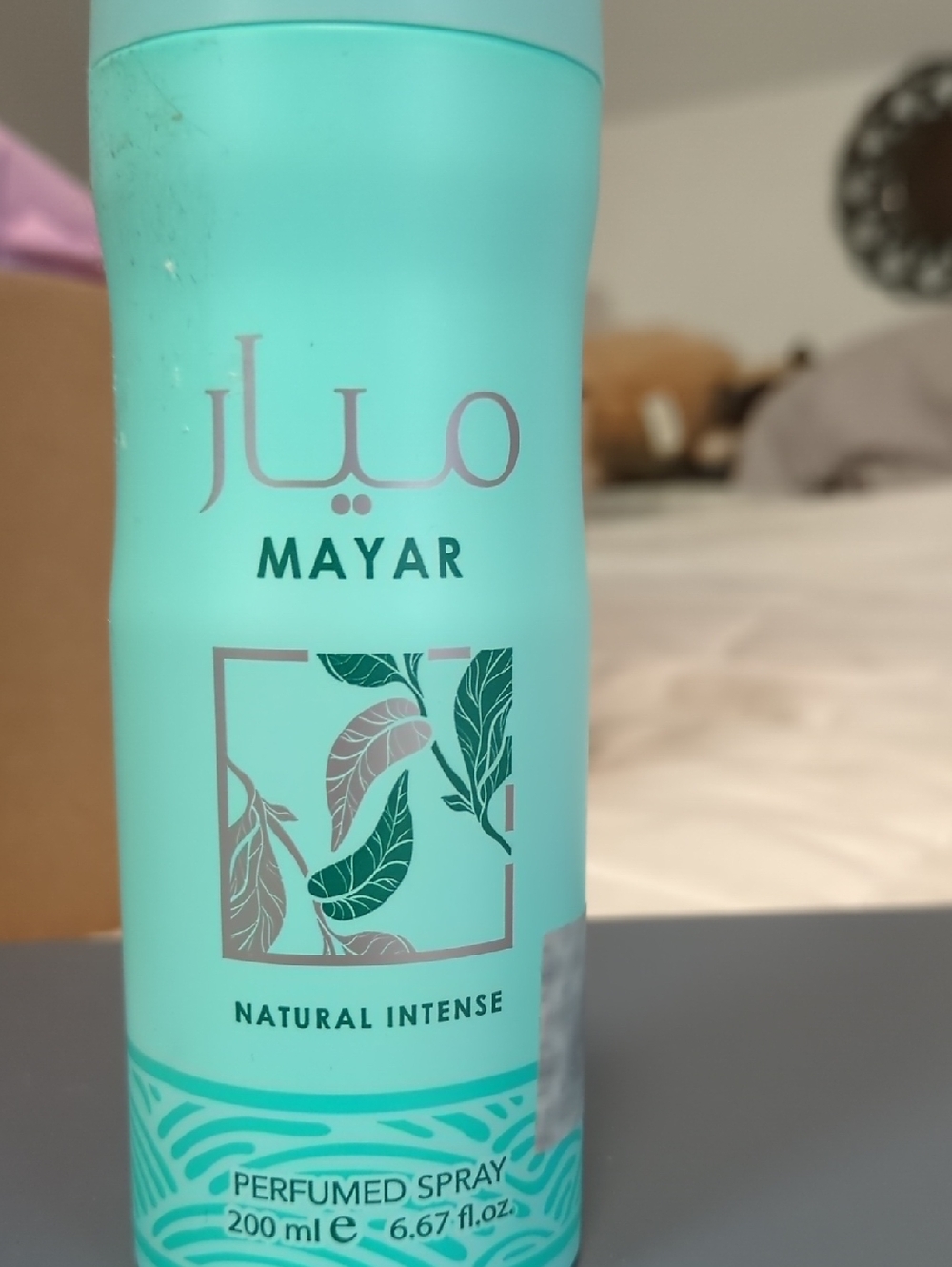 Mayar Natural Intense Perfumed Spray - Aqua Bottle